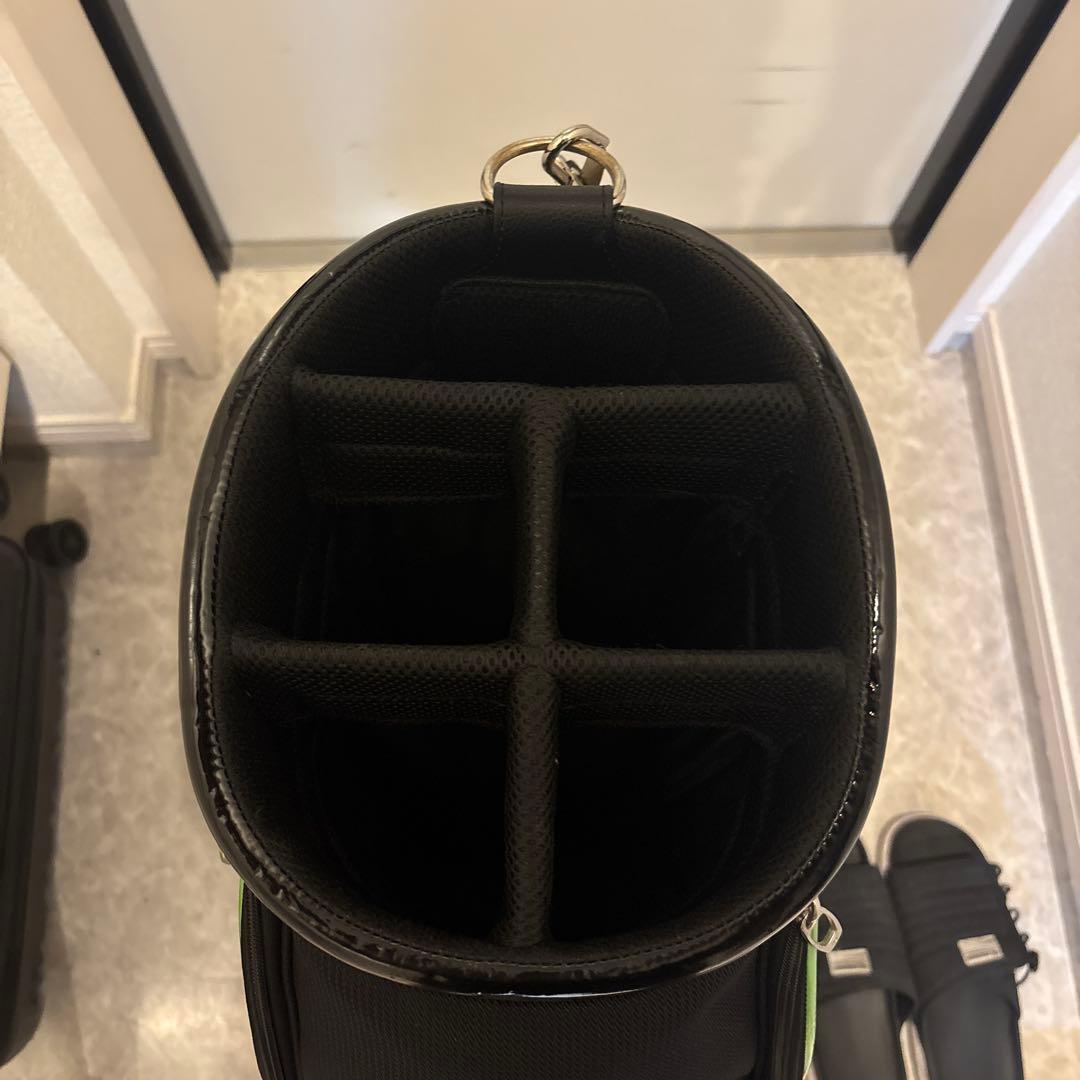 TaylorMade キャディバッグ ブラック/ホワイト/グリーン