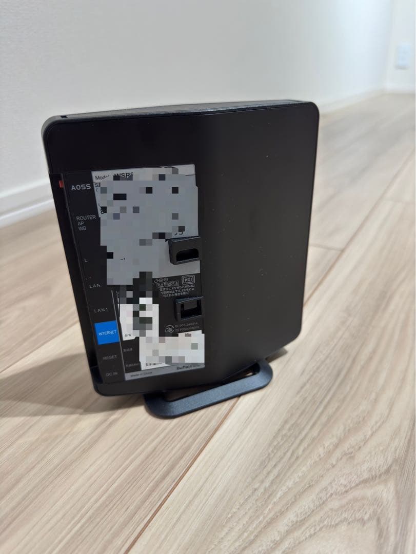 BUFFALO WSR3600BE4P/CBK無線LANルーター