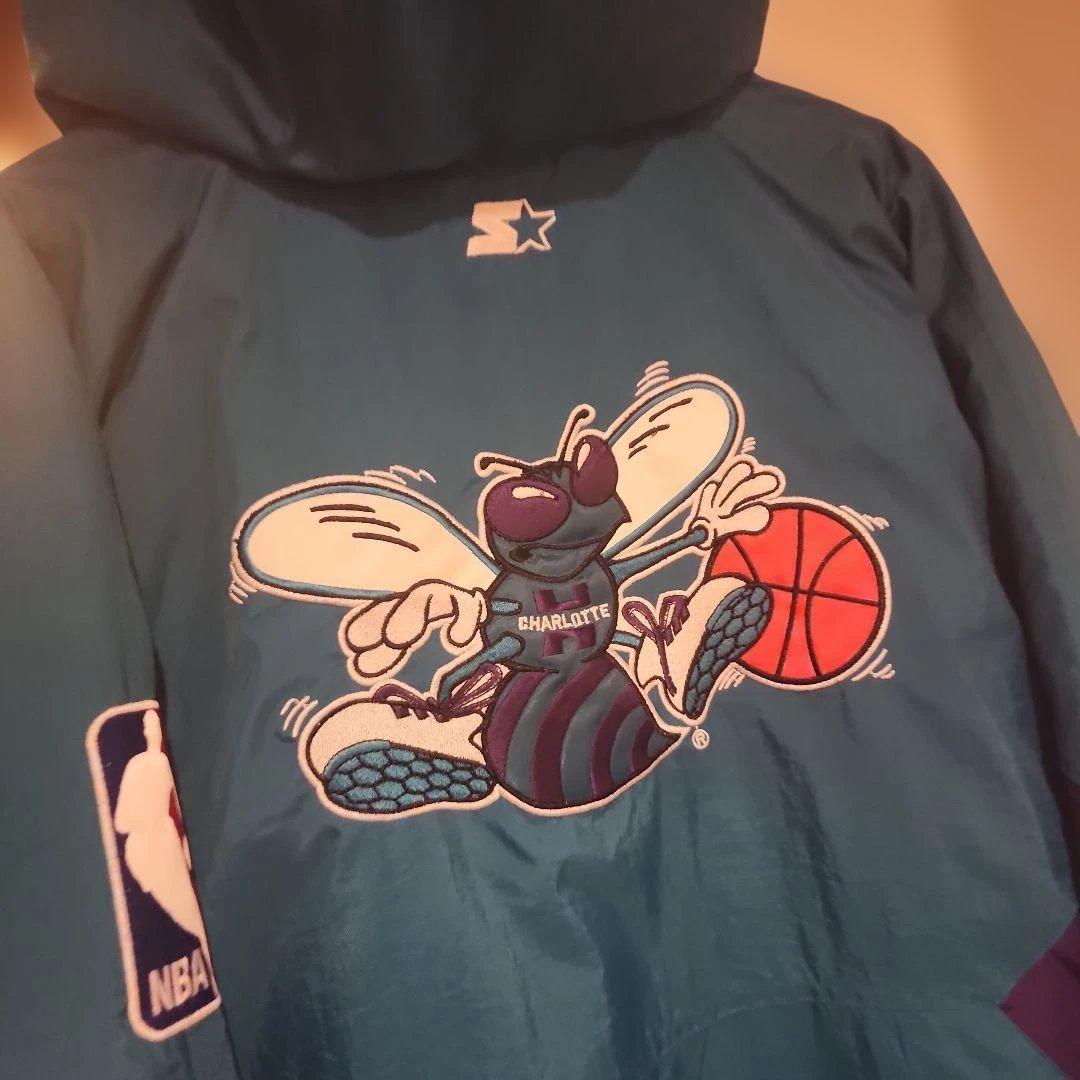 CHARLOTTE HORNETS STARTER ジャケット無料キャップ