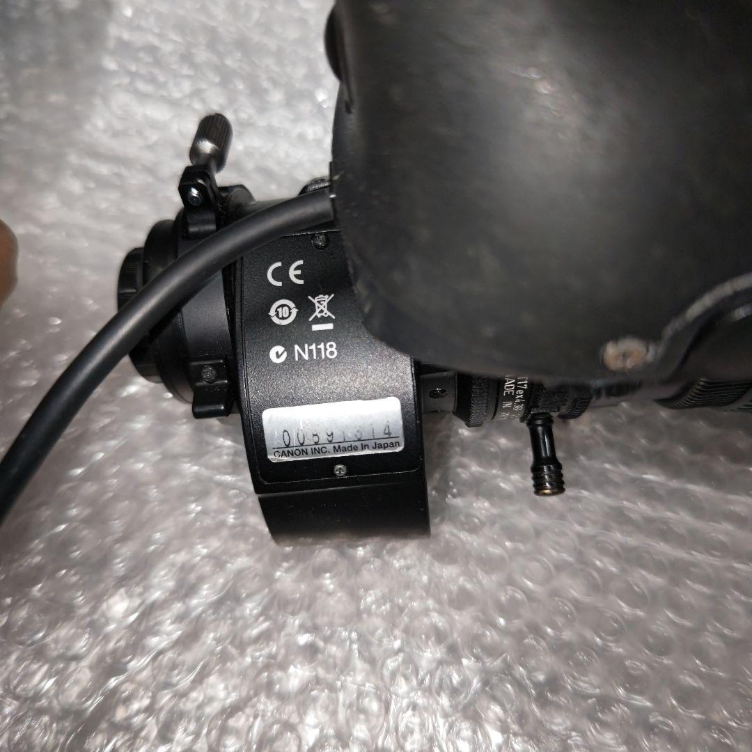 Canon KT17ex4.3B IRSE 1/3インチ業務用カメラ用HDレンズ