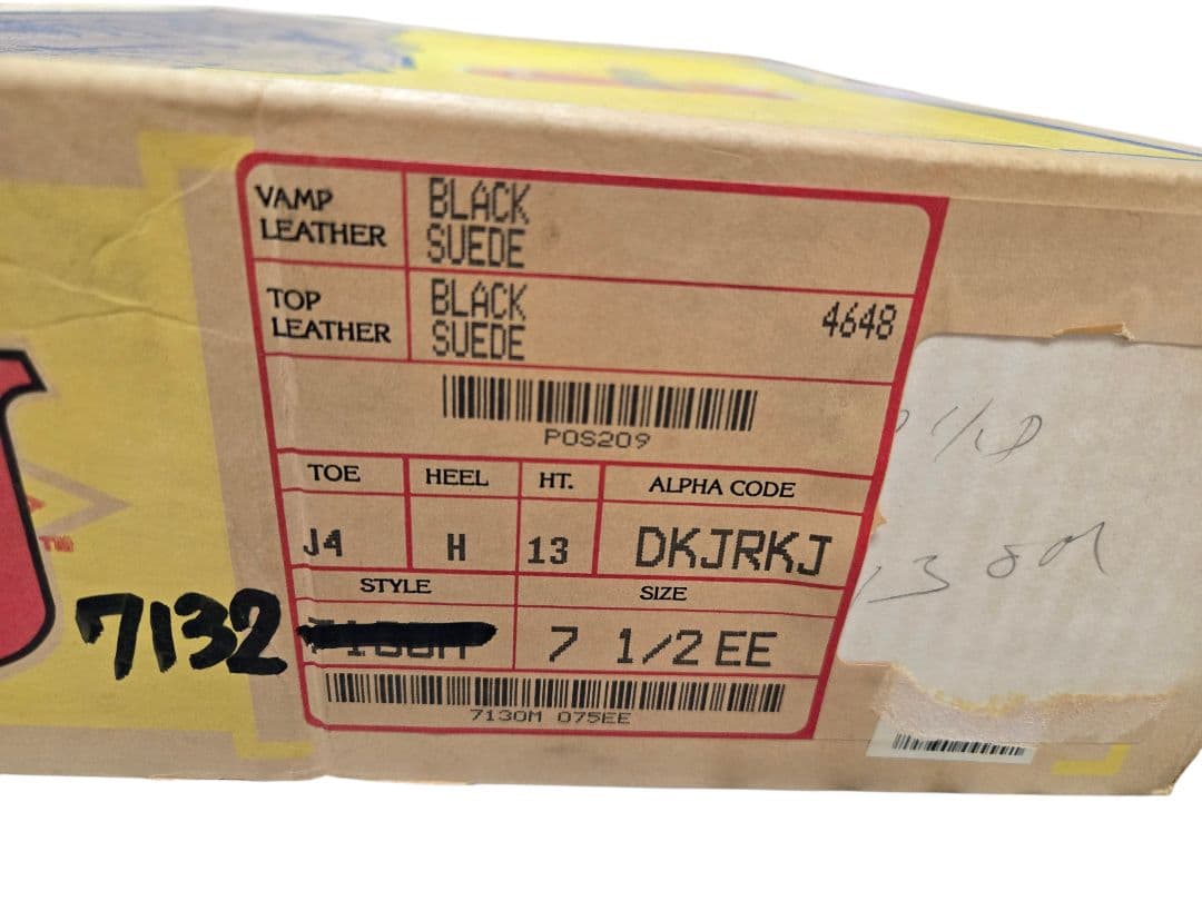 【​希少/箱付】Justin Diamond ウエスタンブーツ 25.5㎝