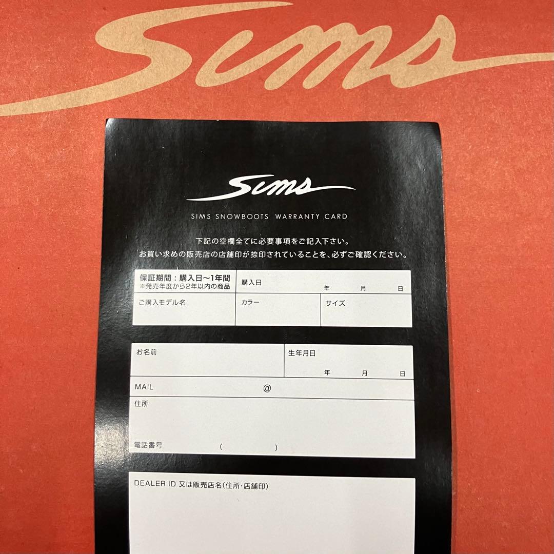 SALE【新品】SIMS Operation BOA スノーボードブーツ23.0