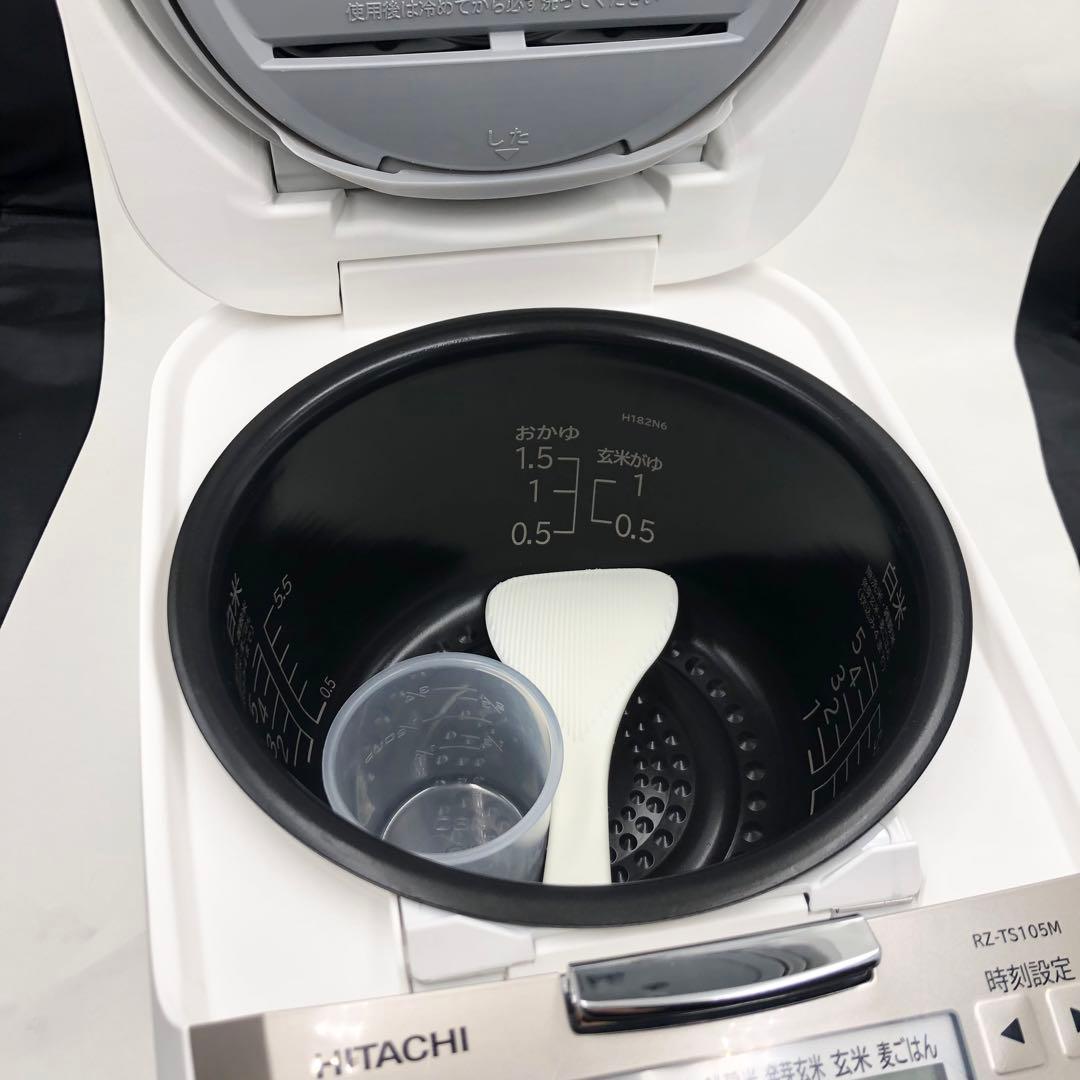 日立 IHジャー炊飯器 1.0L シャイニーホワイト RZ-TS105M