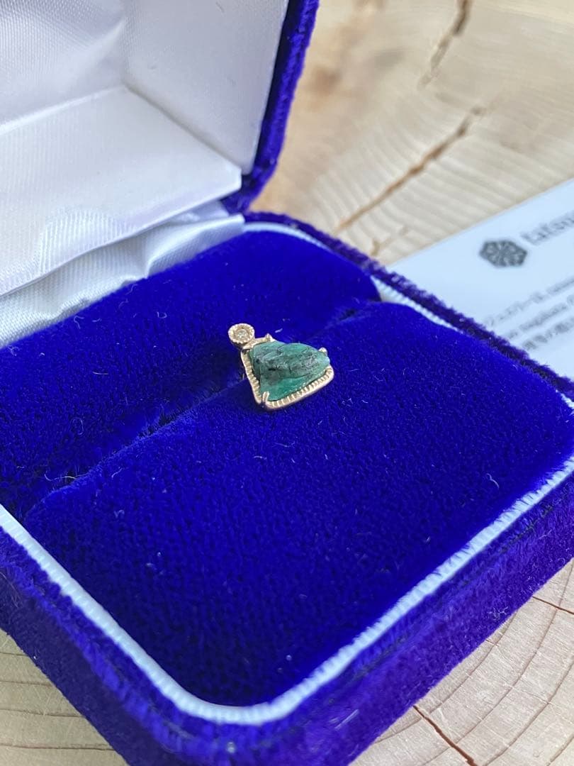 Tatsuo Nagahata タツオナガハタ　ピアス　エメラルド　トルマリン