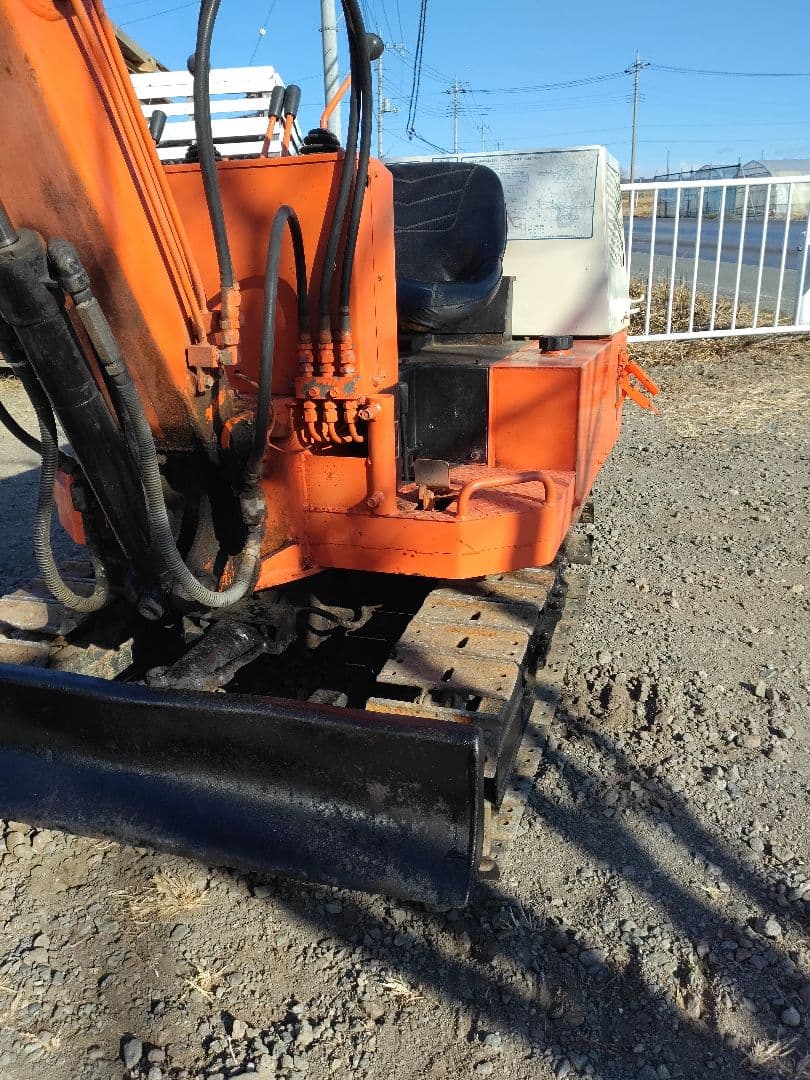 ★実動良好★格安★クボタ　ミニユンボ、バッグホーKH-5H★1t，クラス　手元