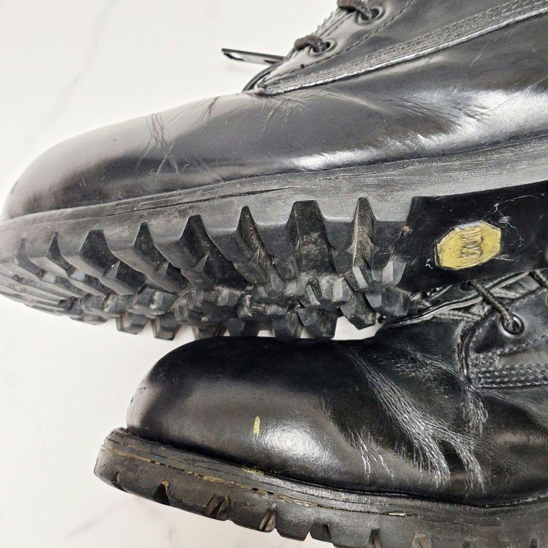【希少】 CHIPPEWA ヴィンテージ ファイヤーマンブーツ 28 黒 10D