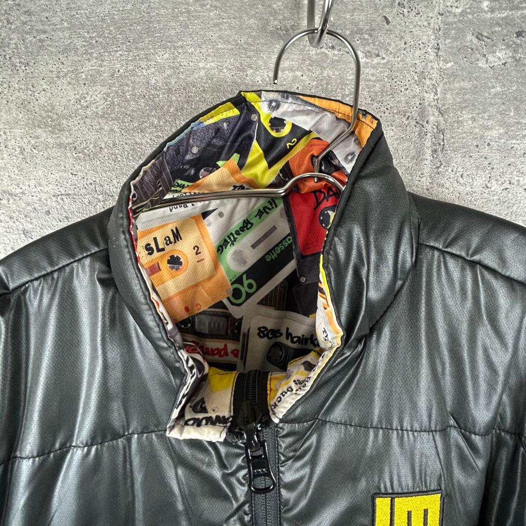 LOUDMOUTH 中綿 リバーシブルブルゾン カセット柄 ゴルフ