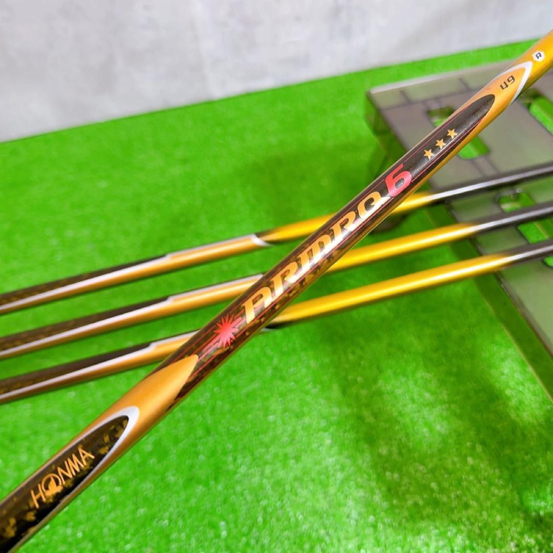 HONMA ホンマ ベレス IS-02 星3 アイアンセット　ゴルフ 4本　R