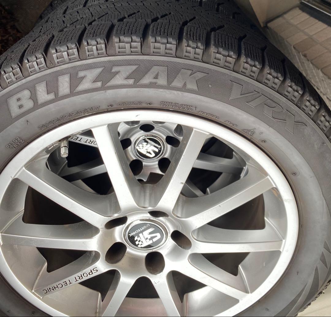 【1/3取下げ予定】アウディ用17インチホイール（+SLタイヤ）4本セット