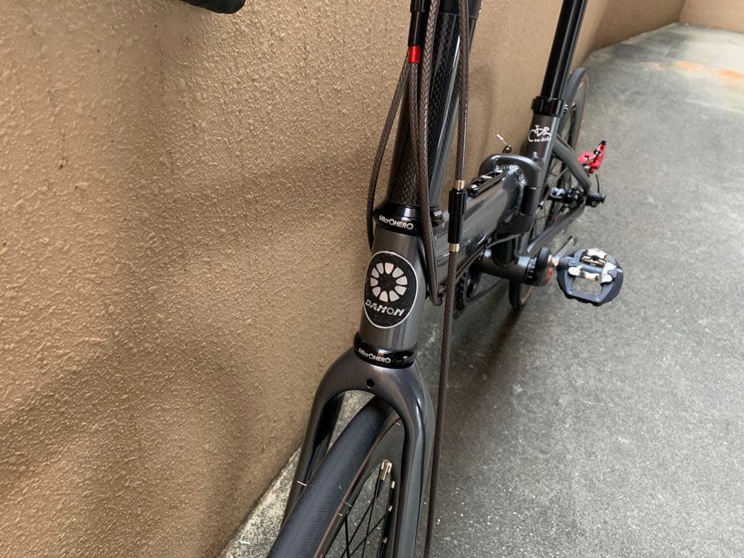 軽量★DAHON Vitesse★フルリメイク★セミ油圧ブレーキ、451ホイール