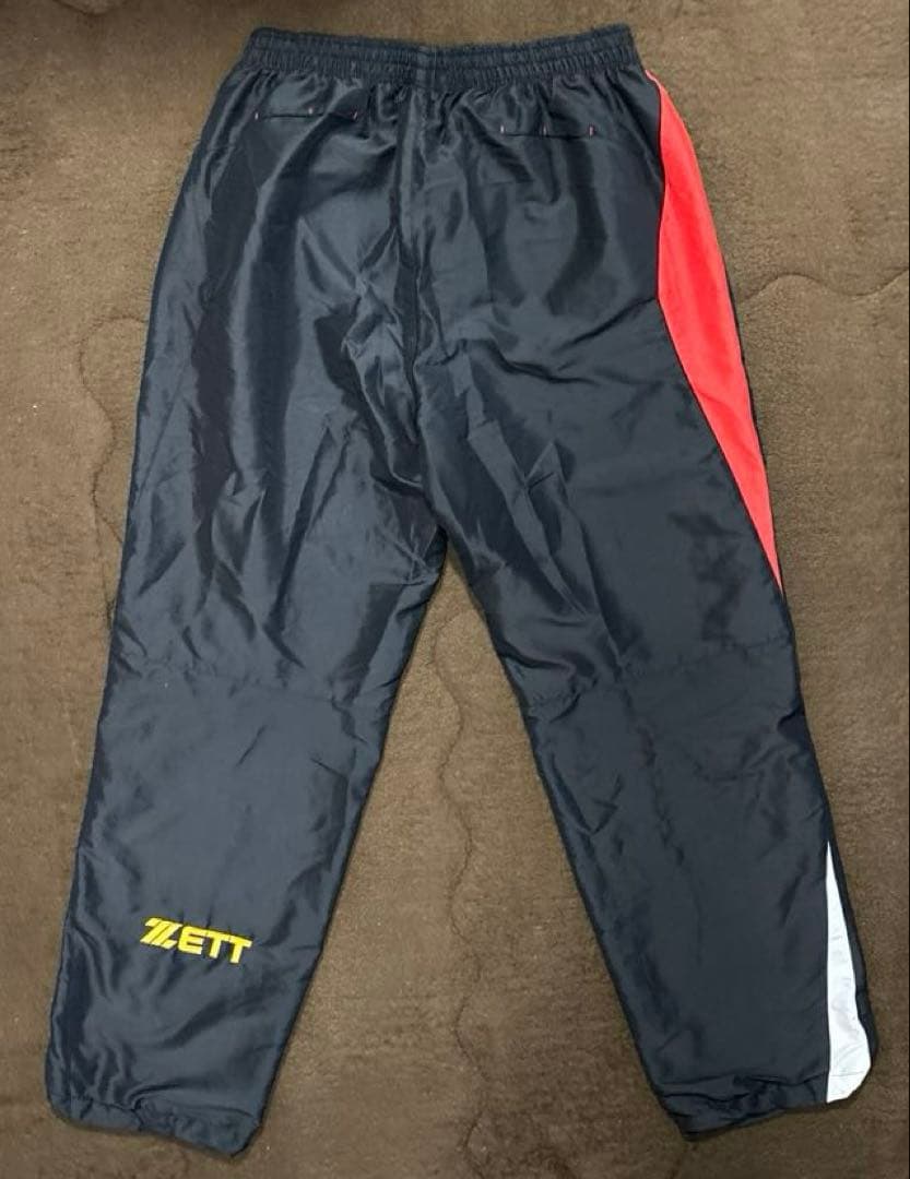 【値下げ不可】ZETT ゼット プロステイタス 裏起毛 ウインドブレーカー 上下