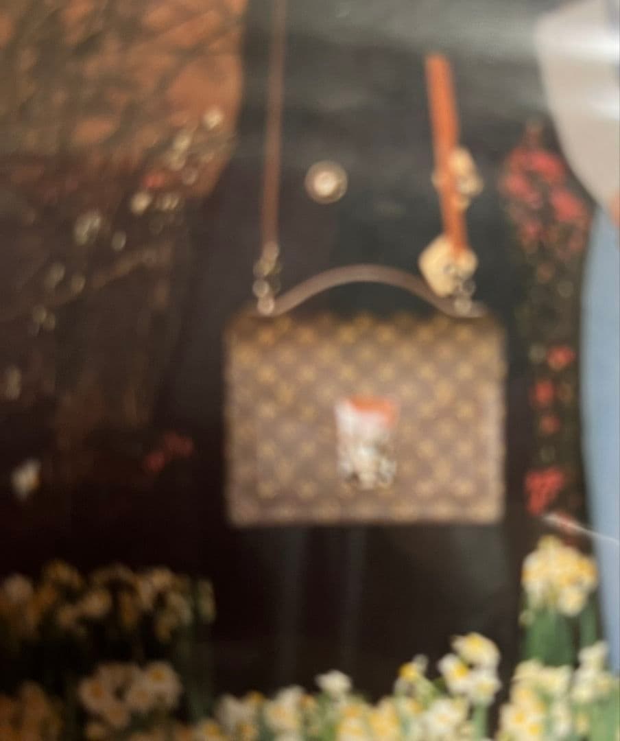 caamr ルイ・ヴィトン　ブラウンレザー ストラップ ゴールド金具