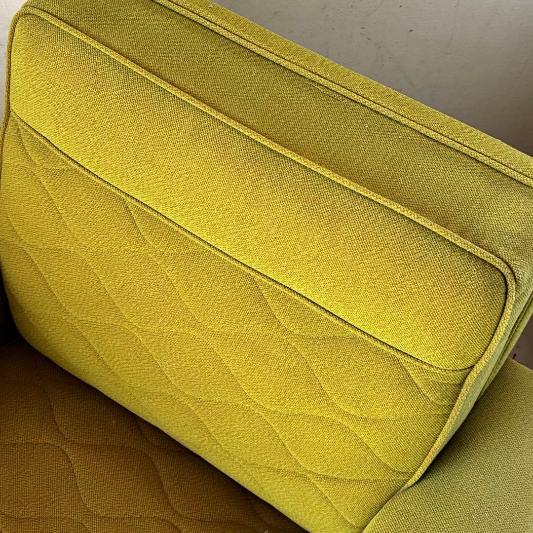 国産ヴィンテージ レトロ ミッドセンチュリー 1人掛けソファ ①