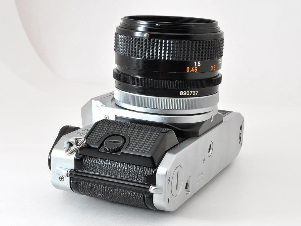 キヤノン AE-1 PROGRAM シルバー FD 50/f1.4 SSC 動確