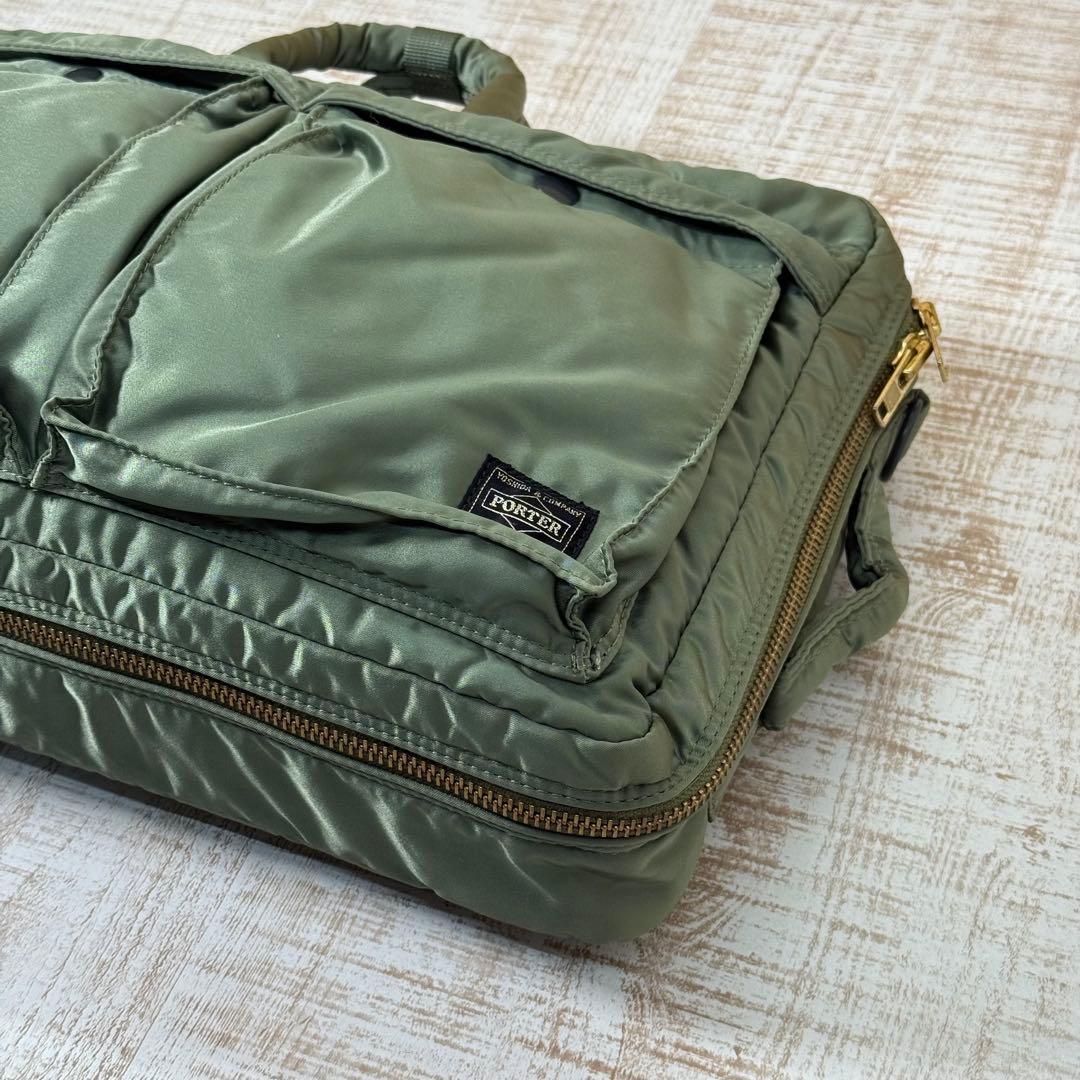 極美品　Porter 廃盤 ポータータンカー ビジネスバッグ 3way A4可