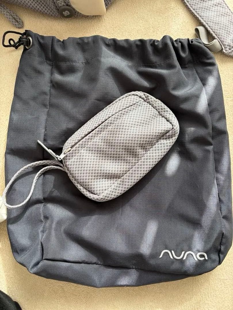 NUNA Cuddle Clic 抱っこ紐 グレー