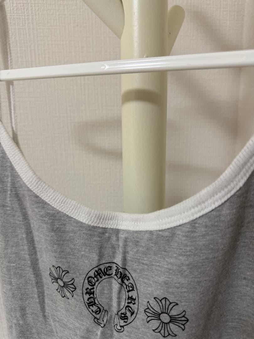 CHROME HEARTS グレー キャミソール