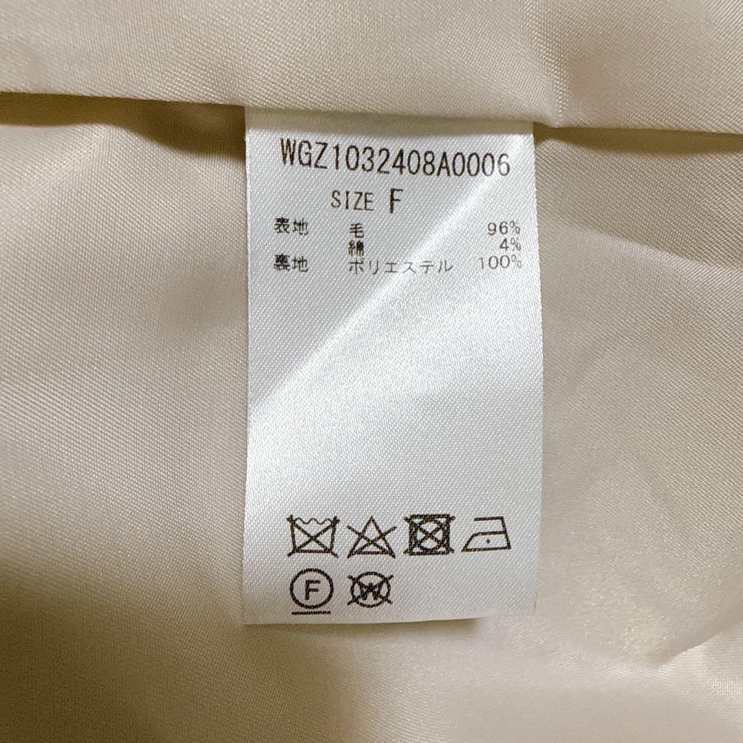 美品 ✨Whim Gazette メリンプフーデッドコートショート丈