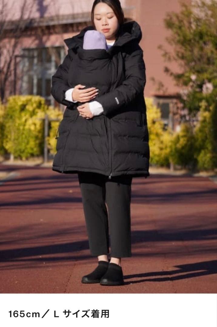 The north face ノースフェイス　マタニティダウン　ダッカー付き　L