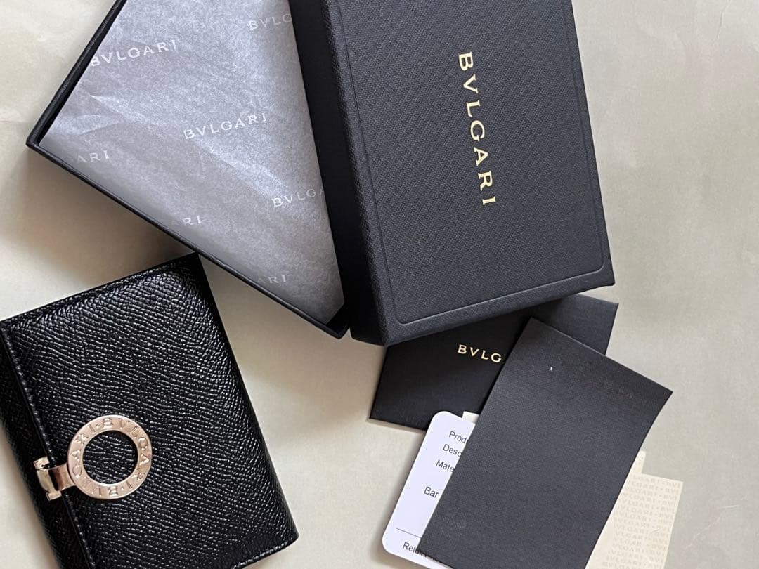 【専用】新品✨ブルガリ 名刺入れ カードケース ロゴマニア ビーゼロワン レザー