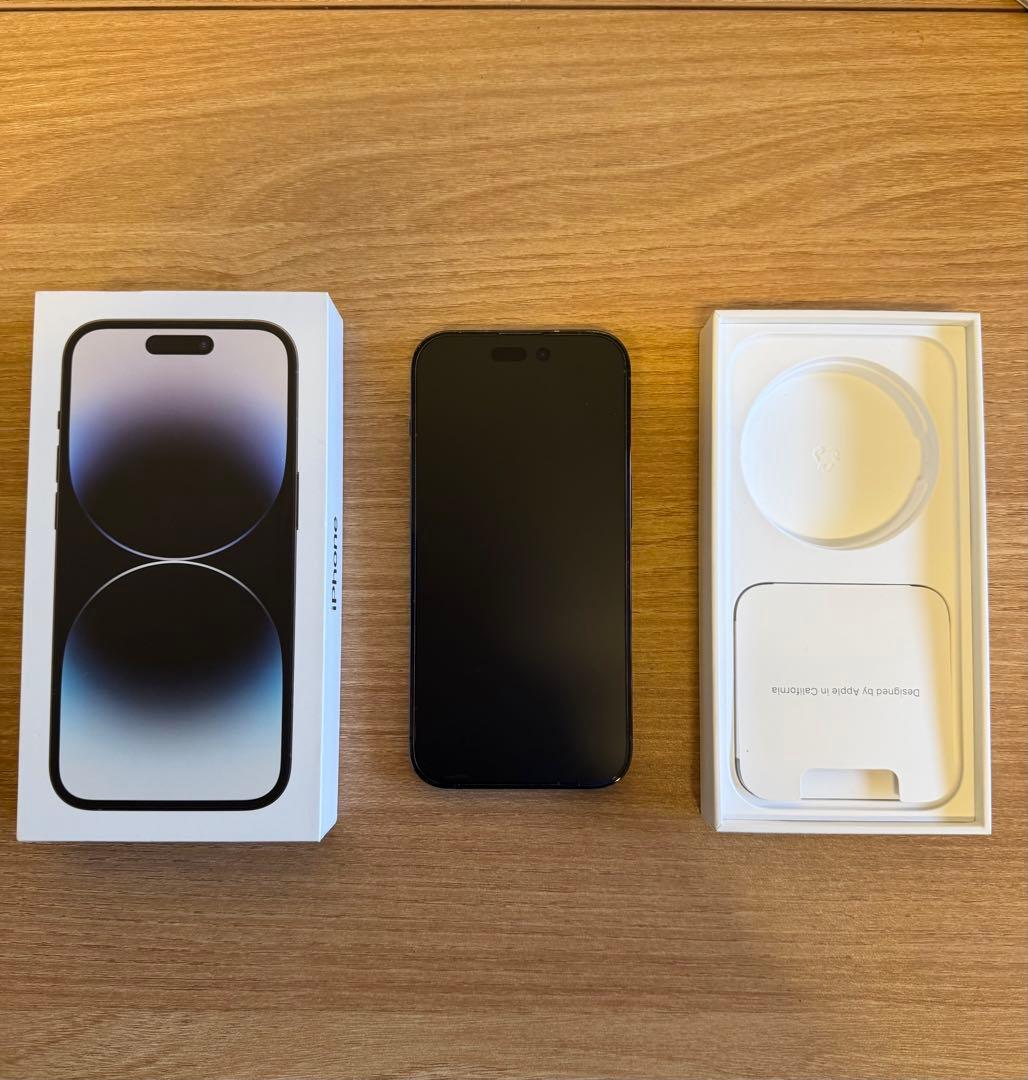 iPhone 14 Pro 256GB ブラック バッテリー79% 箱あり