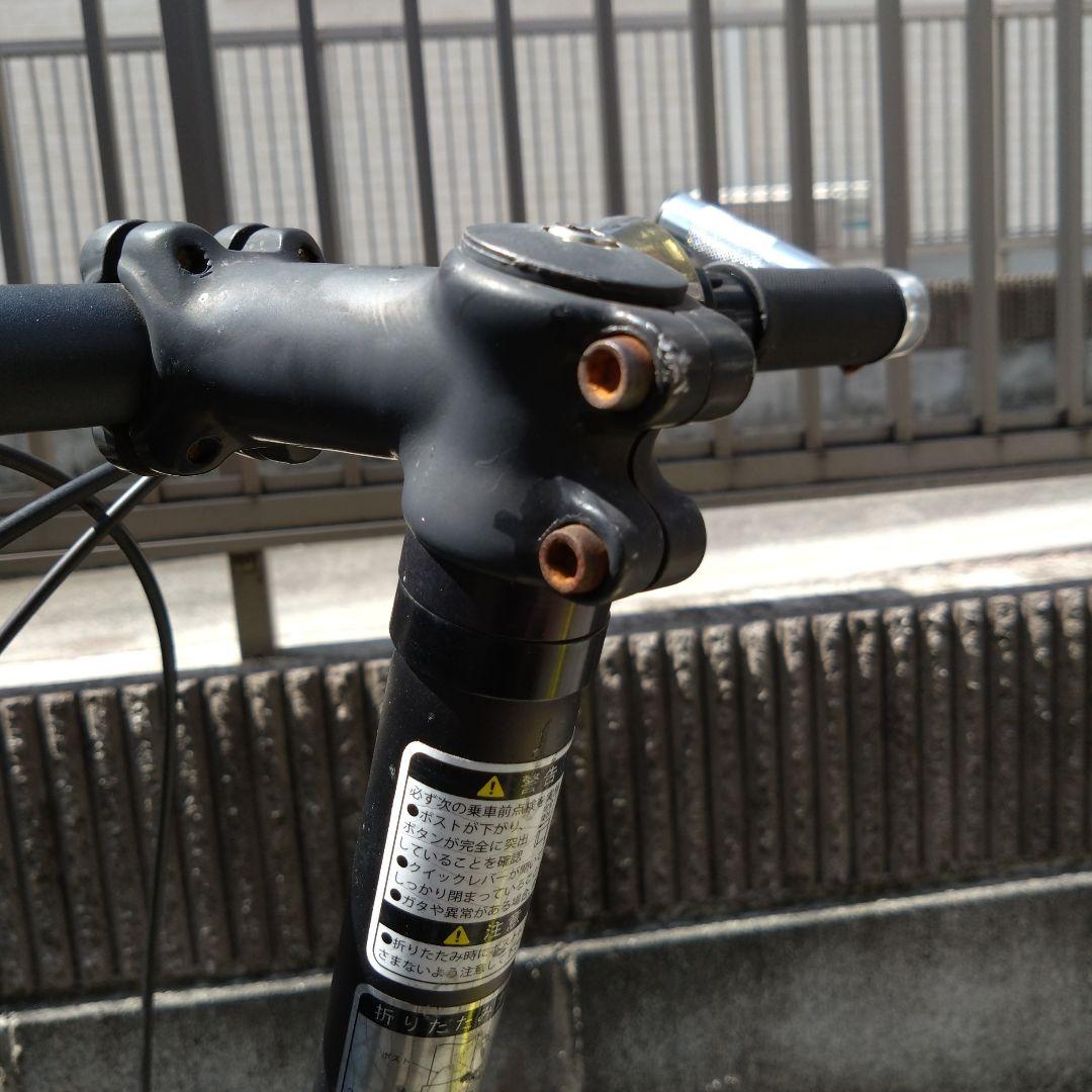 町田市引取限定　CYLVA 折りたたみ自転車 イエロー