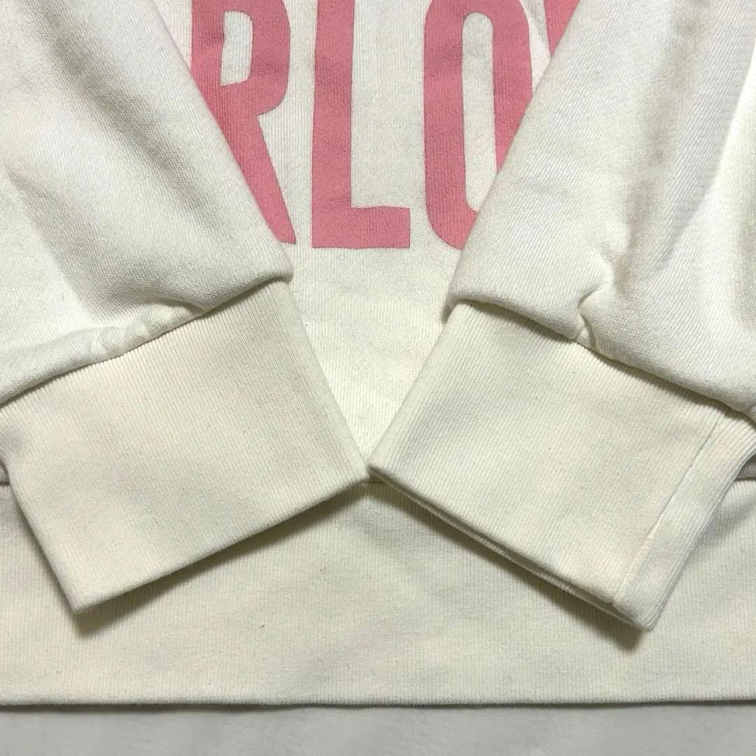 【美品】GUCCI JEAN HARLOW スウェットM 白 ピンク 正規品