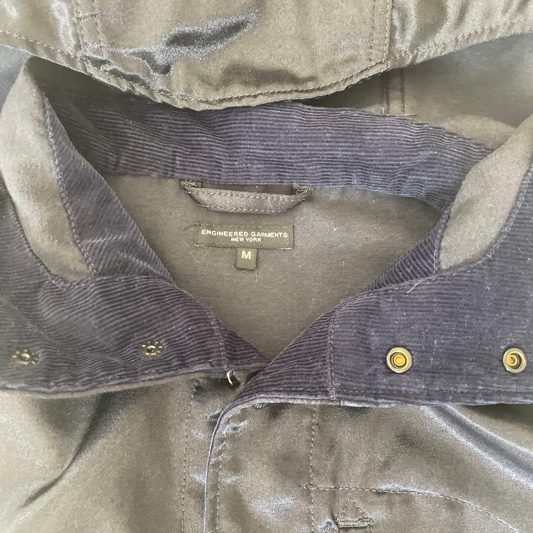 ENGINEERED GARMENTS フード付きベスト Mサイズ ブラック