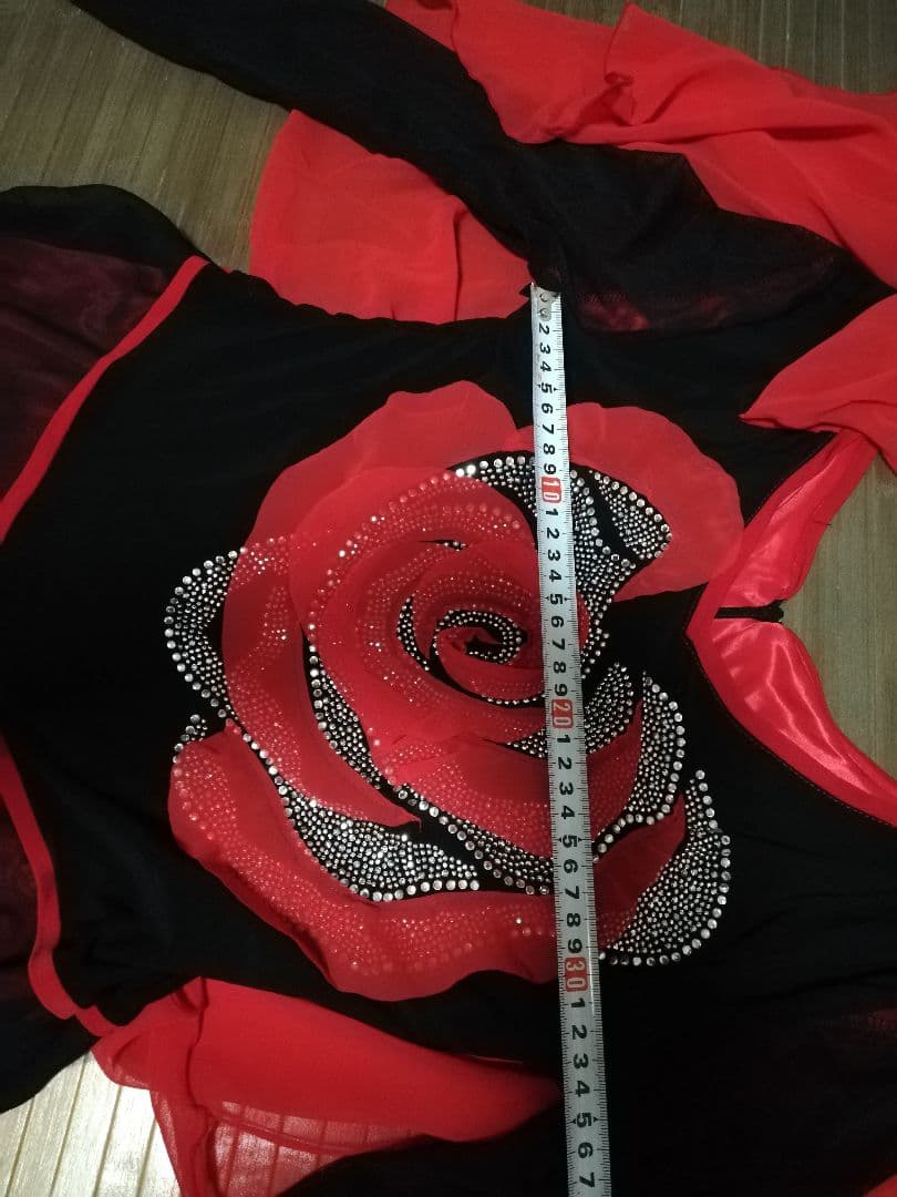 最終お値下げ　社交ダンスドレス　カラオケにも　フリーサイズ