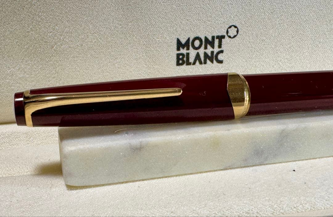 【美品】モンブラン万年筆 No12 1960s ペン先18c 750 ボルドー