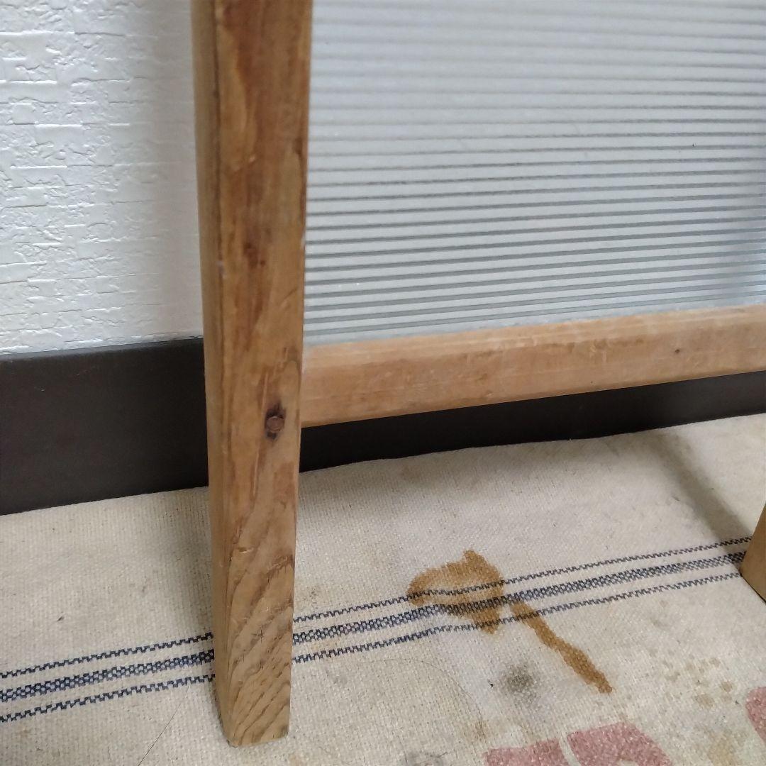 40s~50s　vintage　ウォッシュボード　洗濯板 木製　アメリカ製