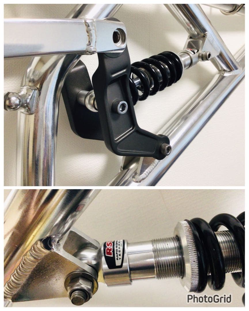 レース用フルサスMTB 英国製 Kinesis アルミ合金フレームセット 未使用