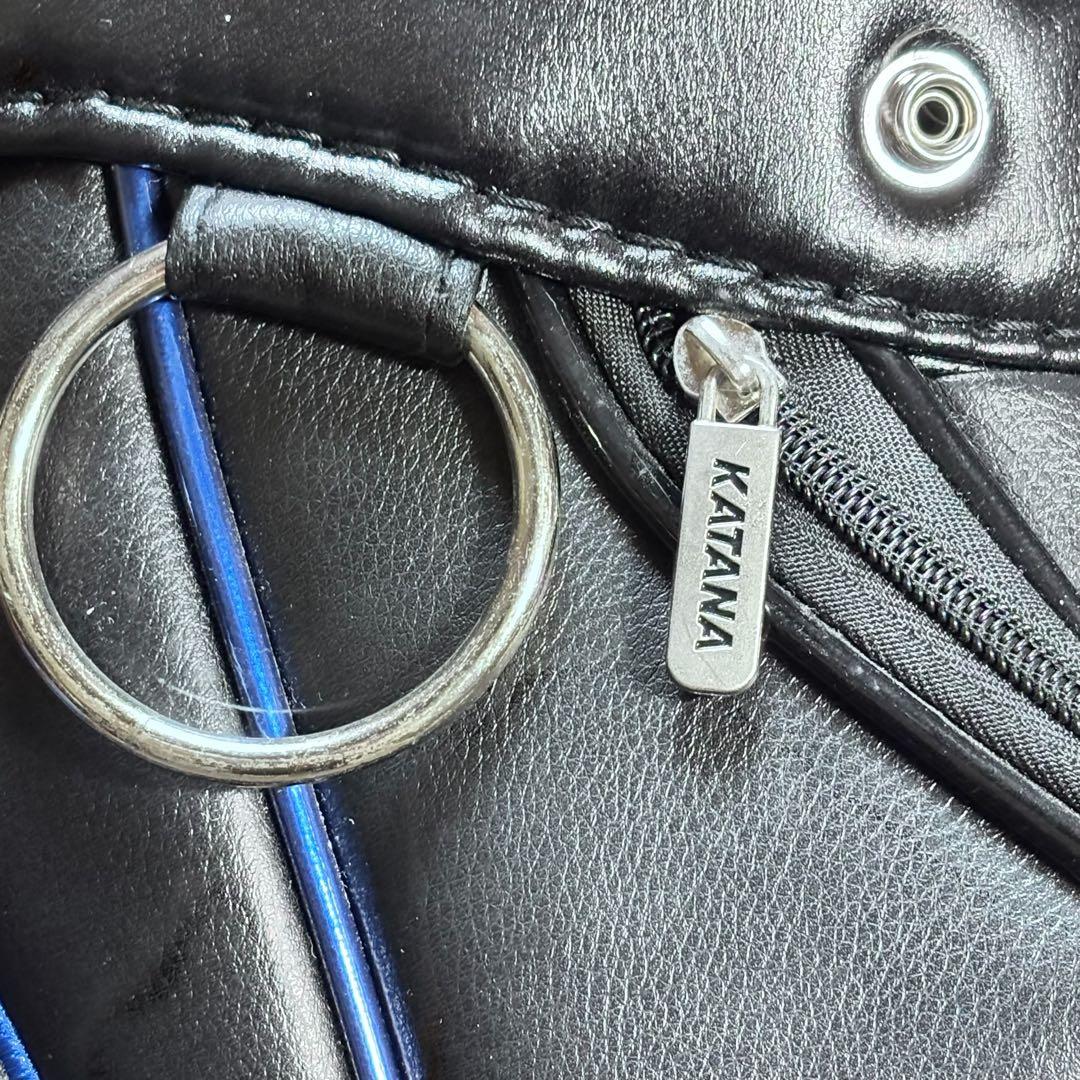 ✨未使用級✨ KATANA カタナ キャディバッグ 9.5型 PUレザー