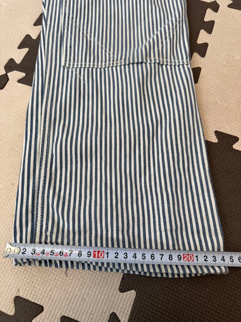 中*昌様 50s BIGSMITH エプロン付き　オーバーオール ヒッコリー　ダ