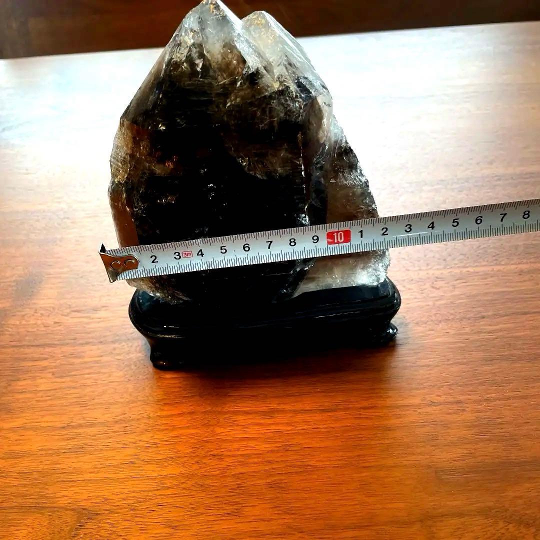 スモーキー　エレスチャル　クォーツ　ポイント　天然石　水晶　原石　パワーストーン