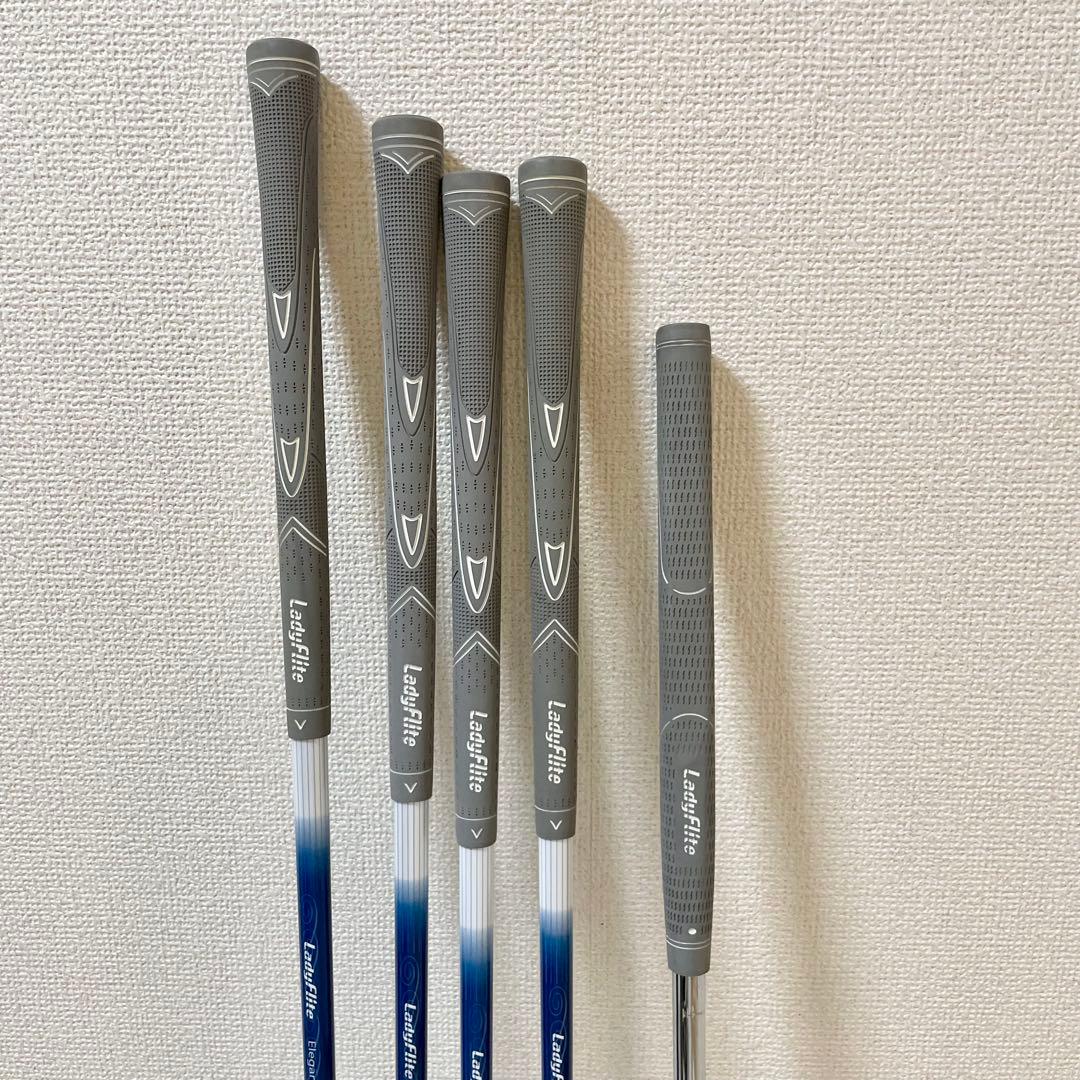 LadyFlite レディース ゴルフ ハーフセット　フレックスL 8本