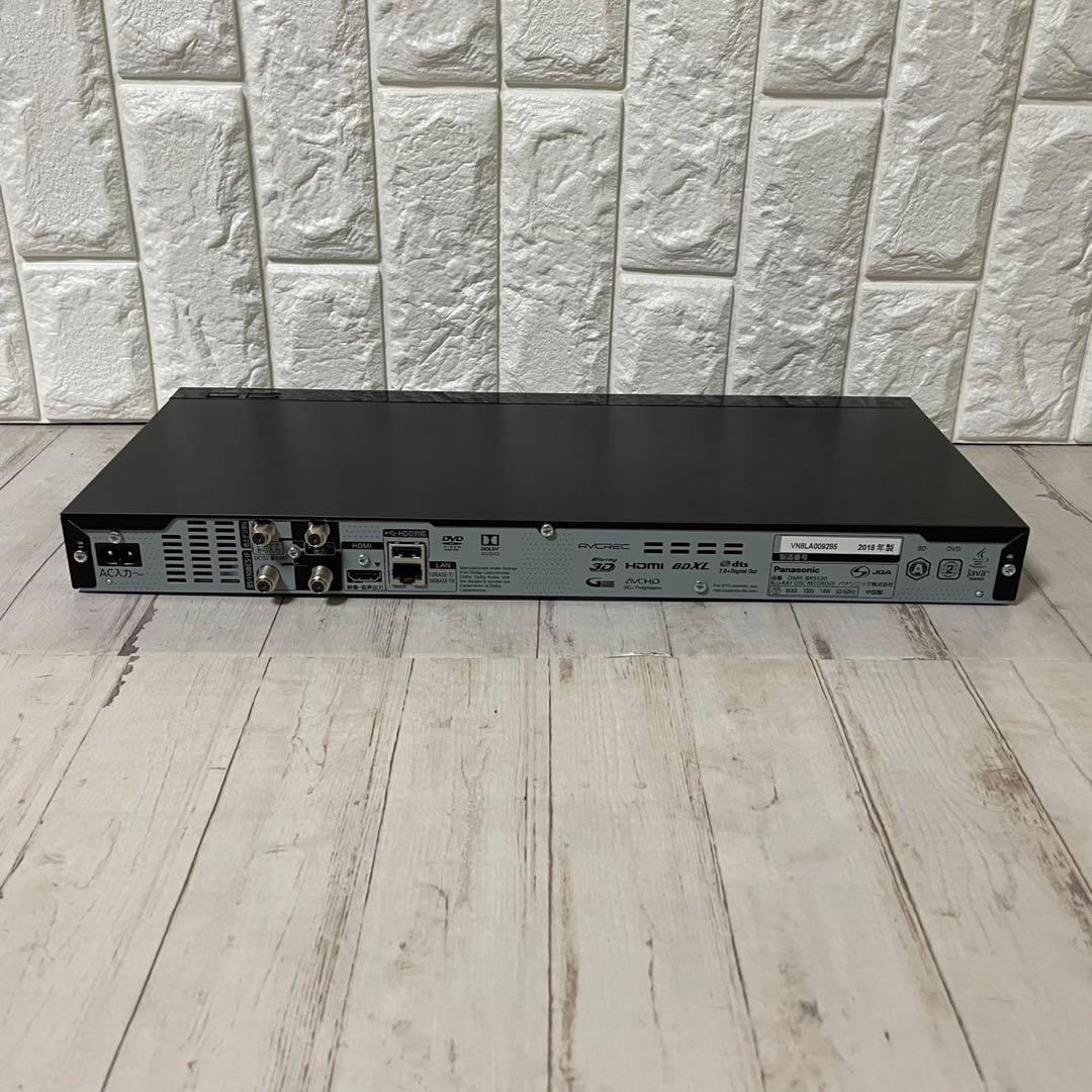 Panasonic DMR-BRS530 2018年製 ブルーレイ レコーダー