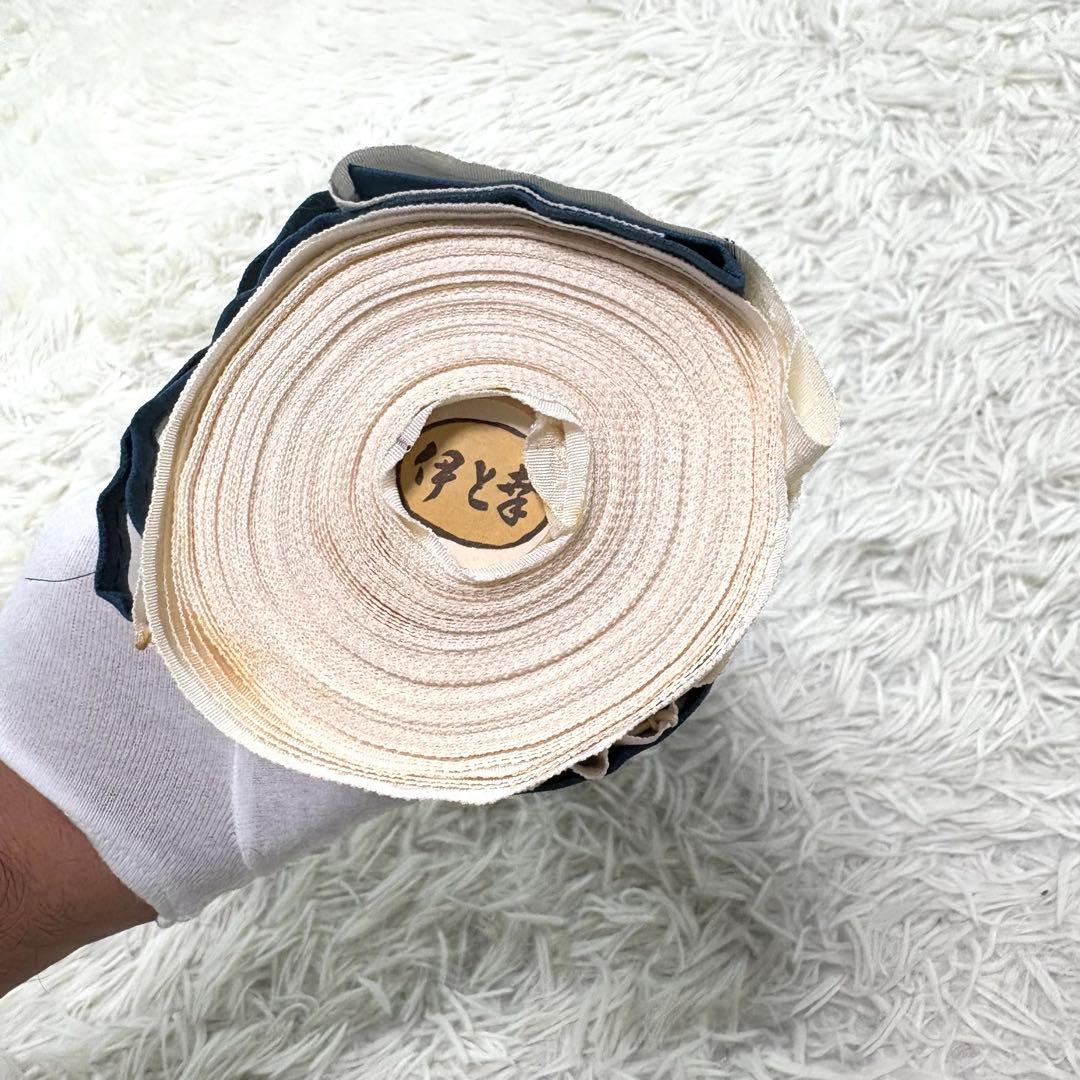 uri様 正絹 伊と幸　承華縮緬 　白生地 反物　一反 シルク100%