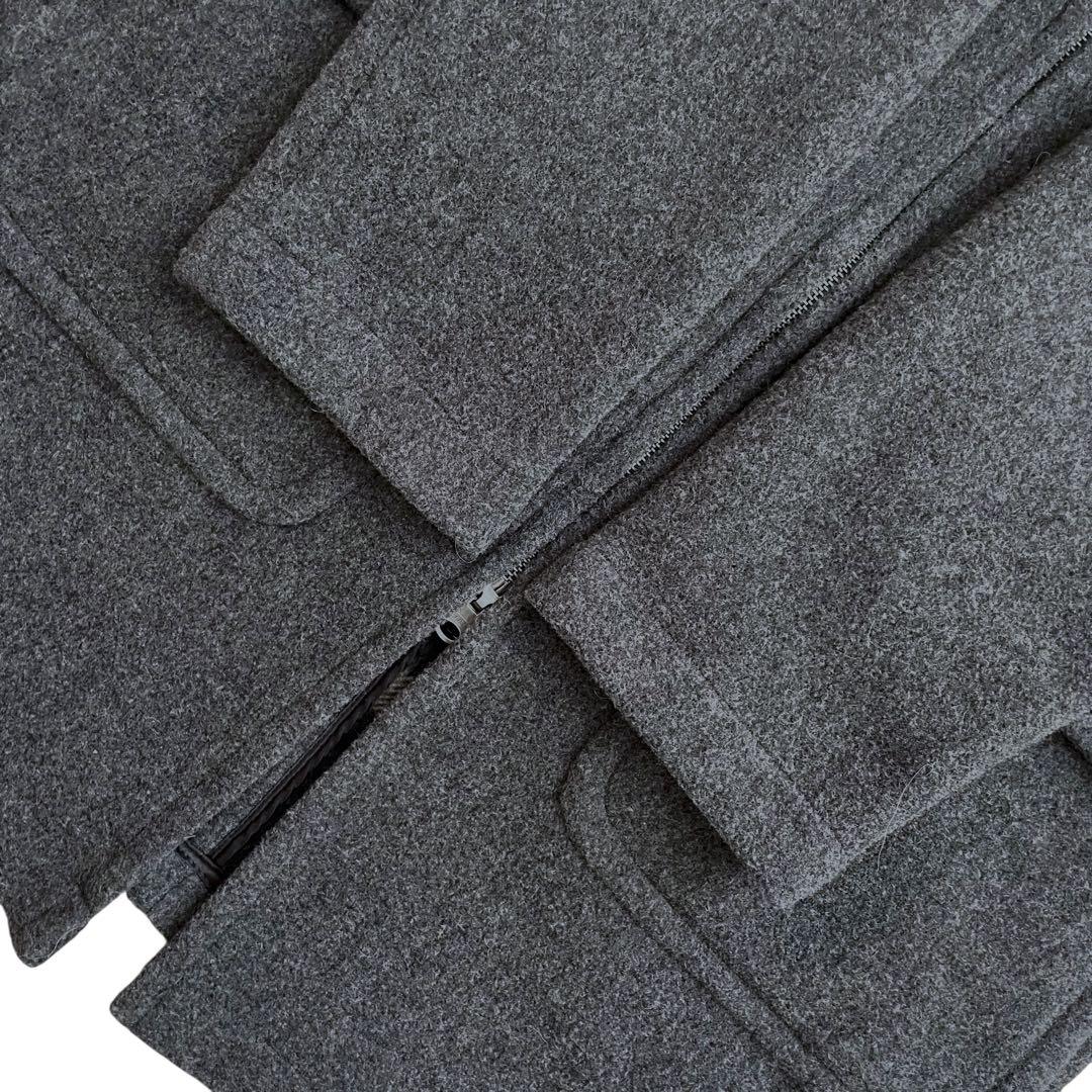 【美品】EddieBauerエディ-バウア- 90s フード付き ウール コート