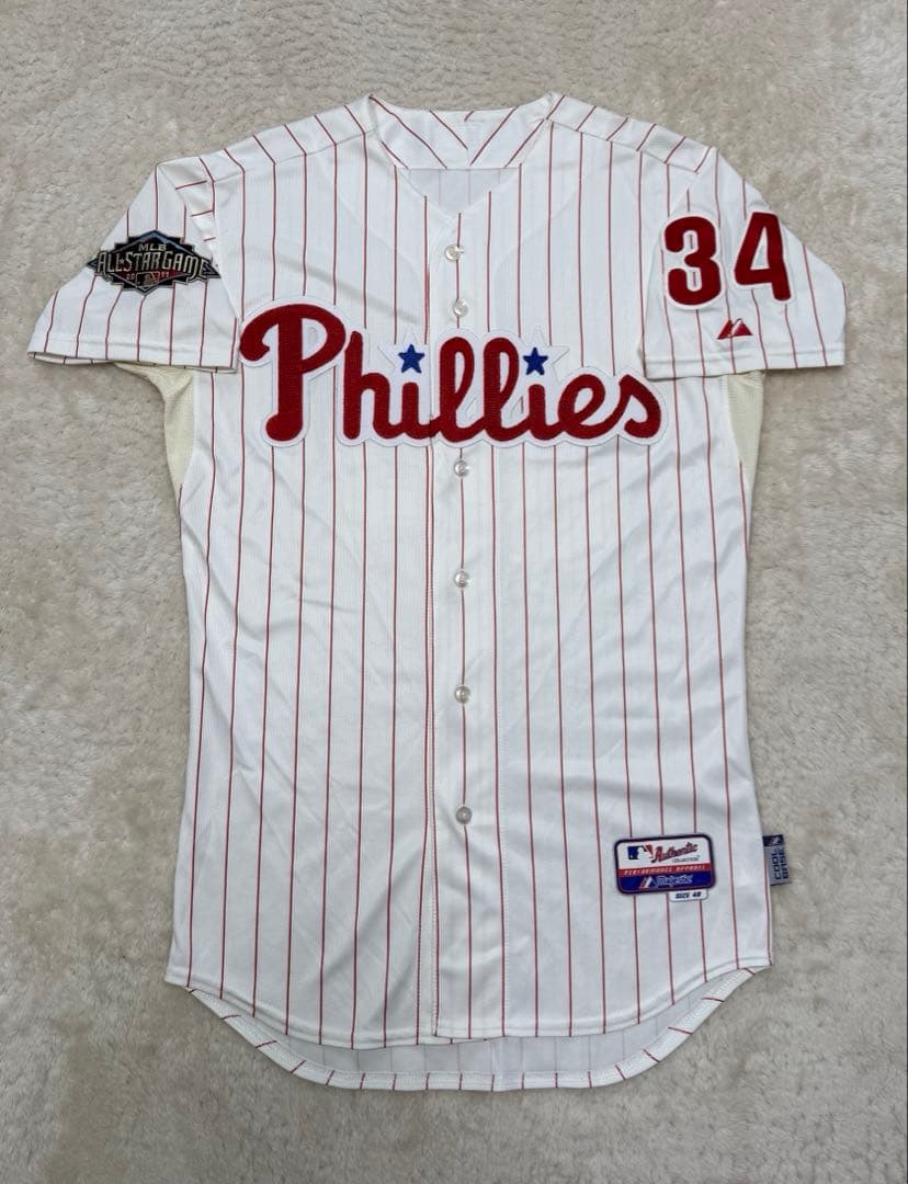 MLB フィリーズ　オーセンティックユニフォーム ロイハラディ