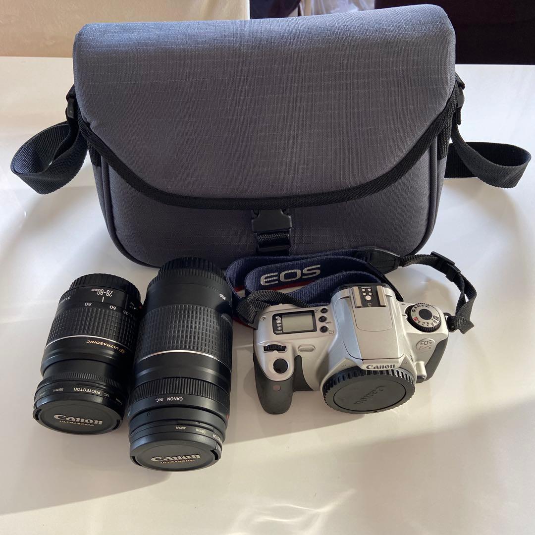 Canon EOS 4000D レンズ2本 カメラバッグ付き