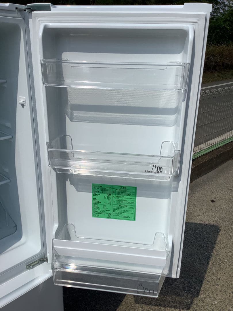 ヤニカス 冷蔵庫 ヤマダセレクト YRZ-F17H1 179L 21年製