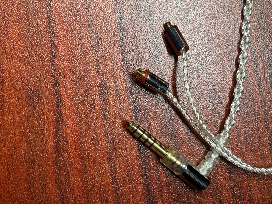 4.4.mmケーブル + final B1 イヤホン