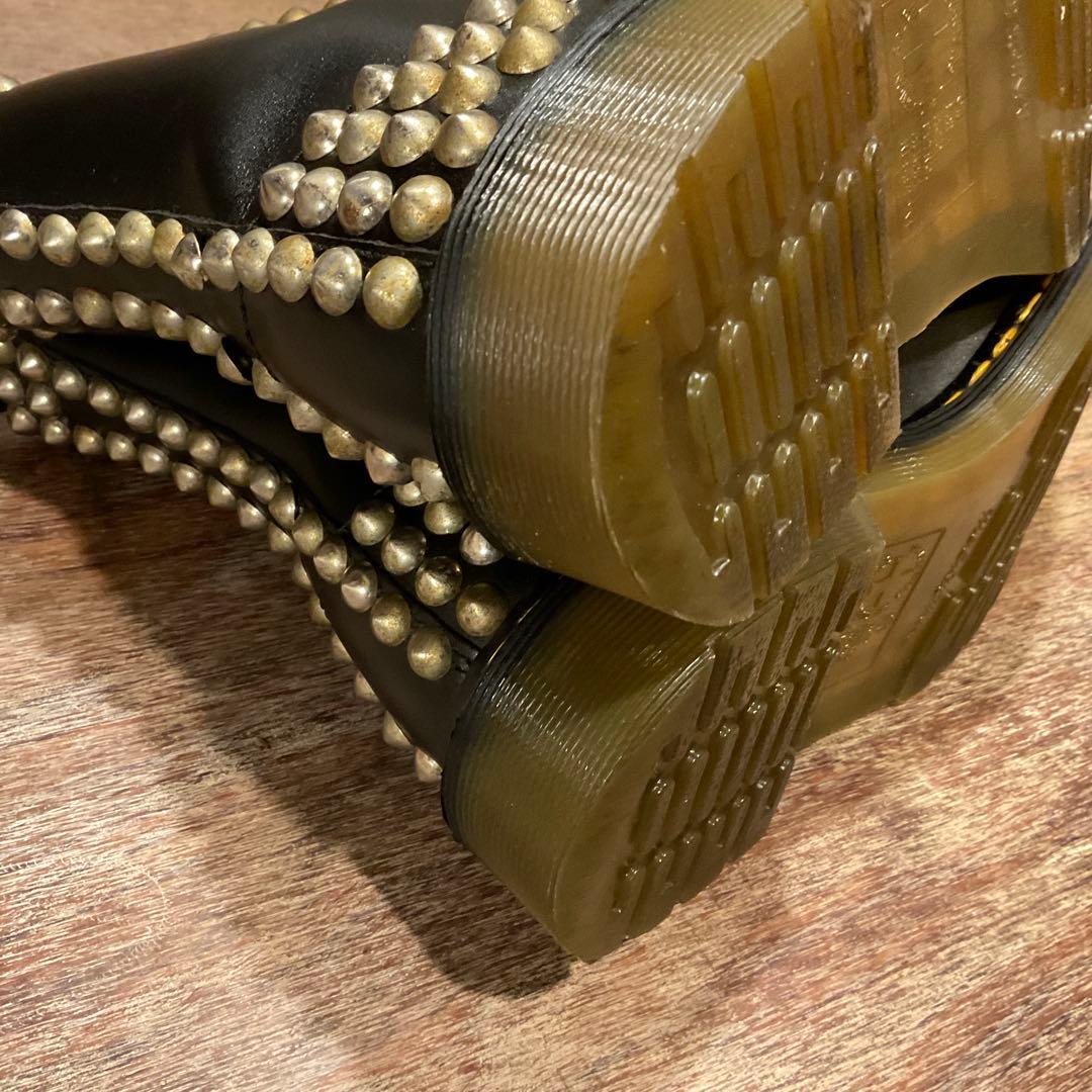 美品！ドクターマーチン スタッズ カスタム 10ホール ブーツ 1919 黒