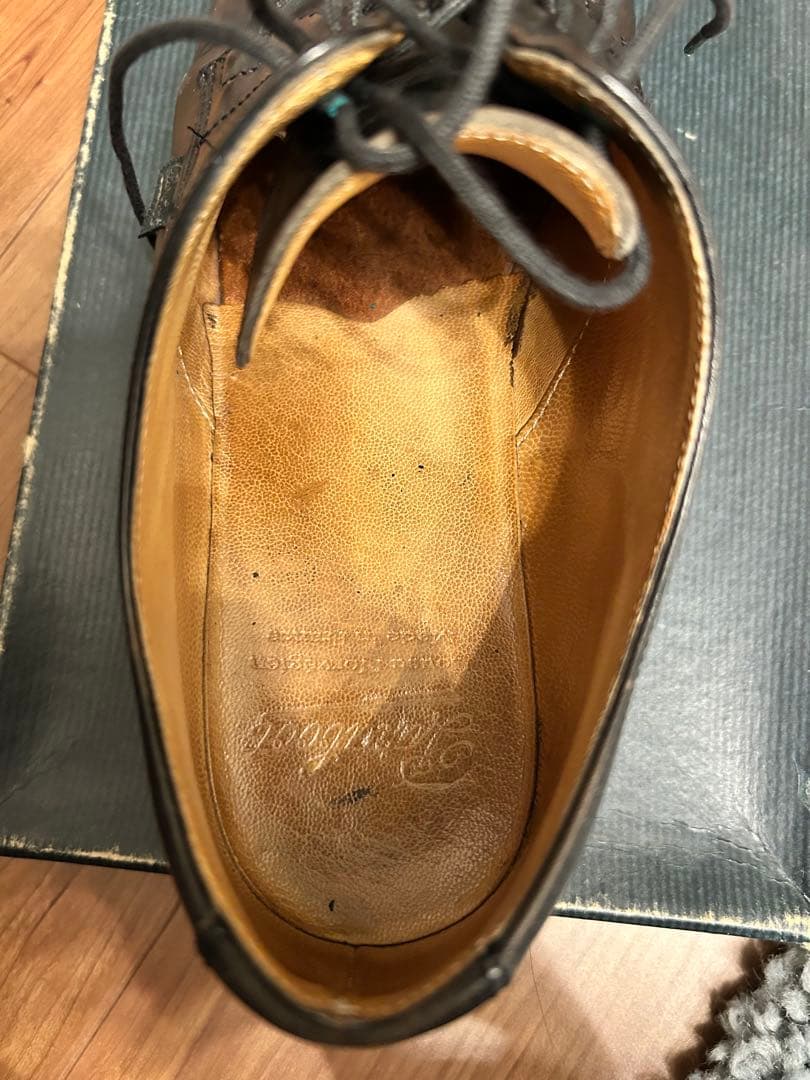 靴 Paraboot Chambordtex 7.5 Noire-Lis Noir