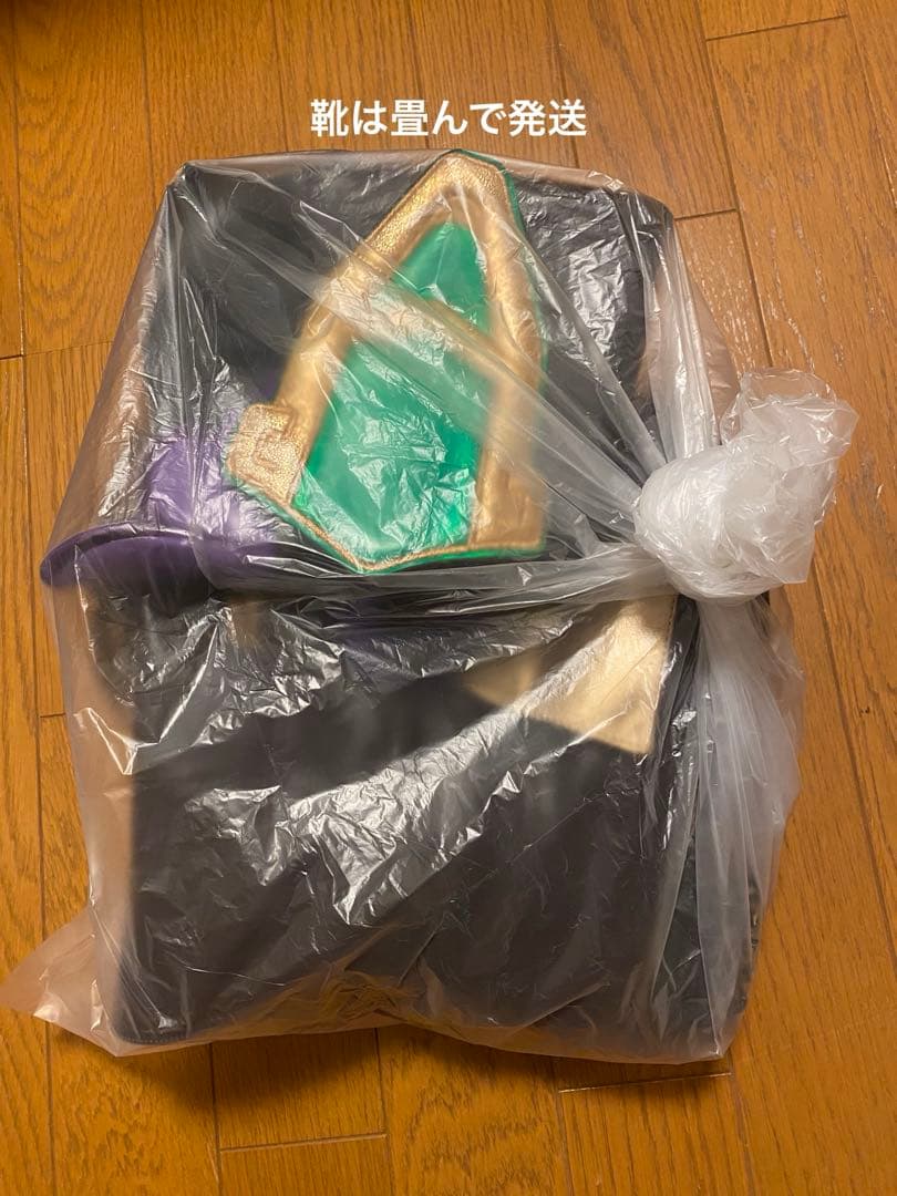 猫屋　原神　魈　コスプレ衣装　靴　タトゥー