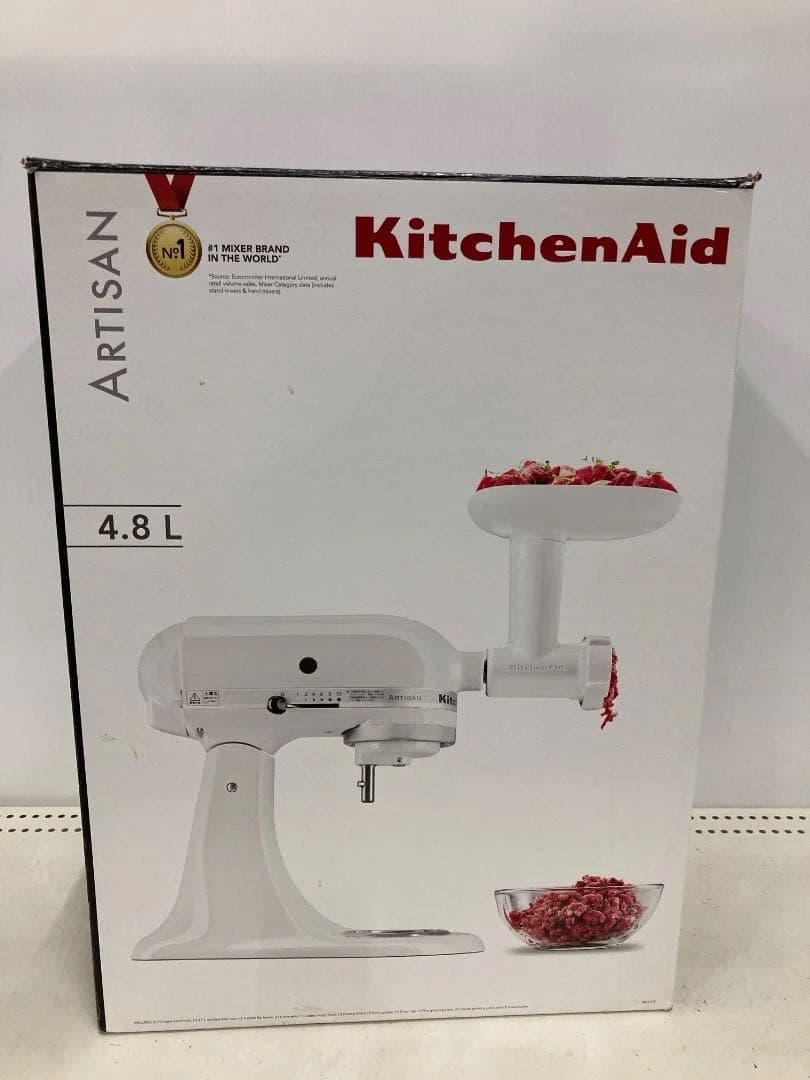 【未使用品】Kitchen Aid スタンドミキサ－ 9KSM160FGA