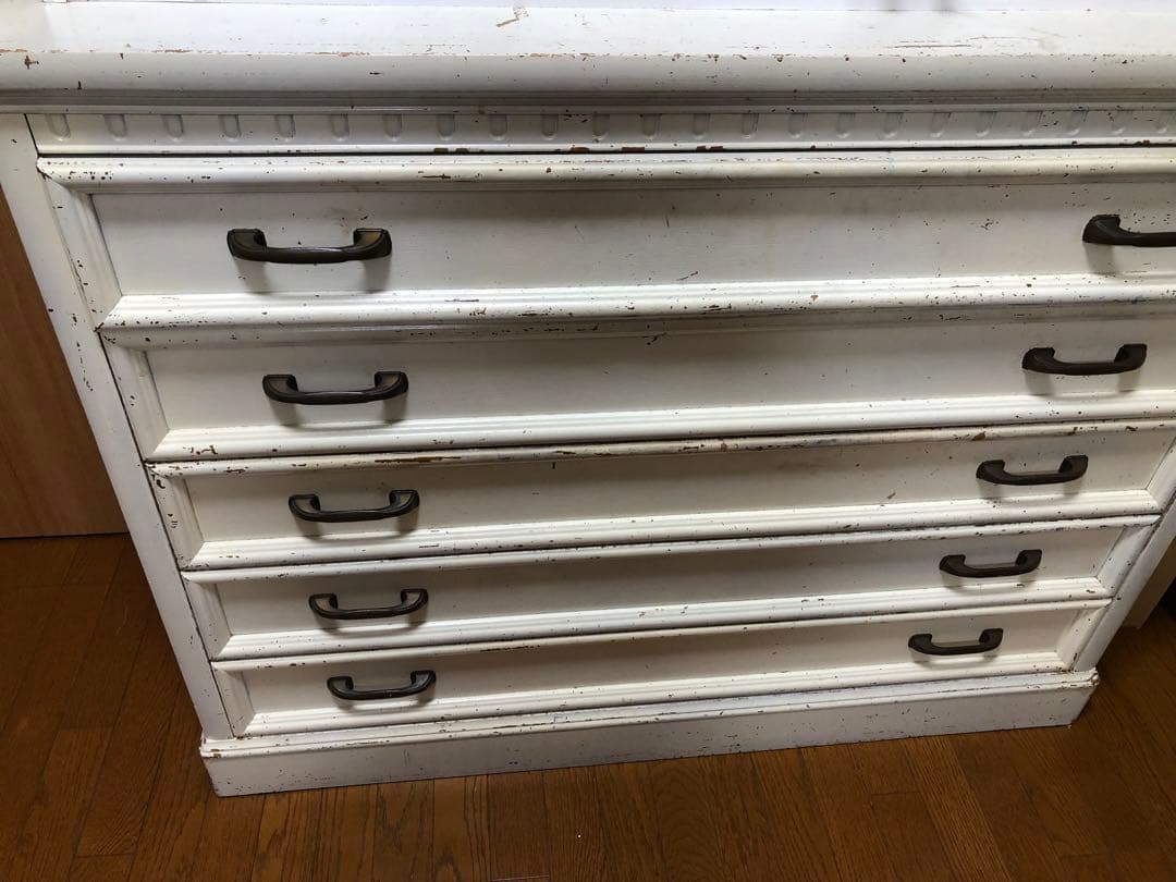 店舗什器使用　ヴィンテージ引き出し付き(広島引取り可)