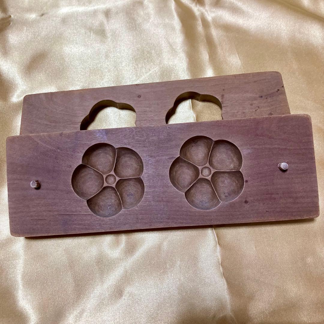 生菓子　和菓子　型　アンティーク