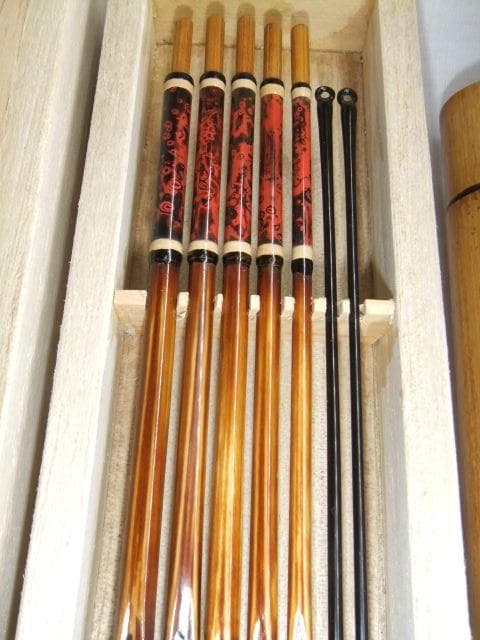 和竿　タナゴ竿　矢竹古竹　95